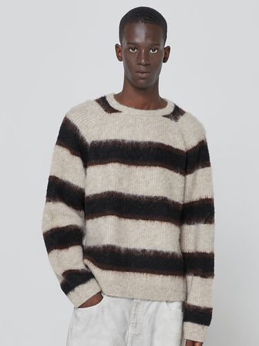 Multi Stripe Mohair Knit Sweater () - Millo Archive - Modalova