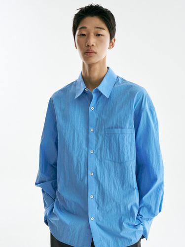 Creased Cotton Shirt _ 5 Colors - THE KNIT COMPANY - Modalova