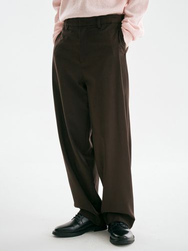 Wide Leg Slacks Pants _ 5 Colors - THE KNIT COMPANY - Modalova