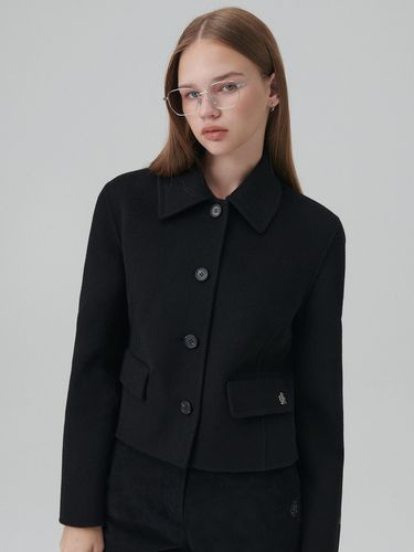 Handmade Single Short Coat_Black - CITYBREEZE - Modalova