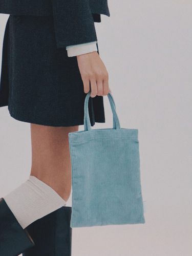 Corduroy Mini Eco Bag Mint - kuho plus - Modalova