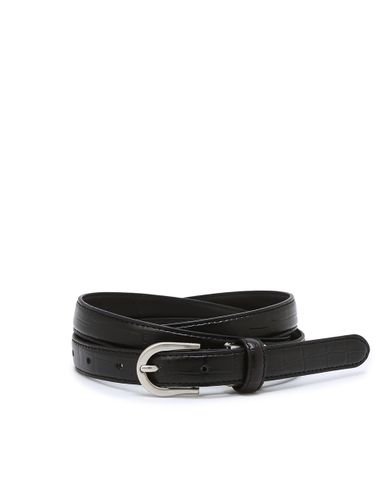 Pattern Leather Belt_Black - JILLSTUART - Modalova