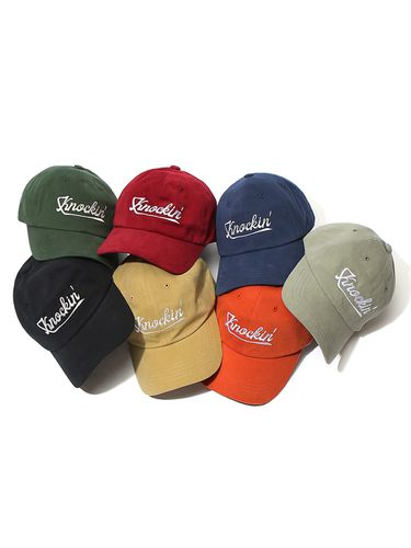 Knockin Logo Baseball Hat_11colors - OGARP - Modalova