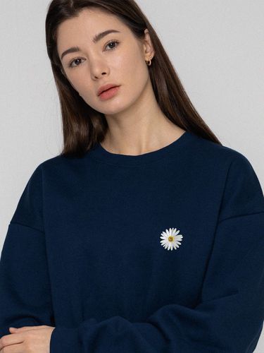 Small Daisy Flower Logo Sweatshirt _ - GRAVER - Modalova