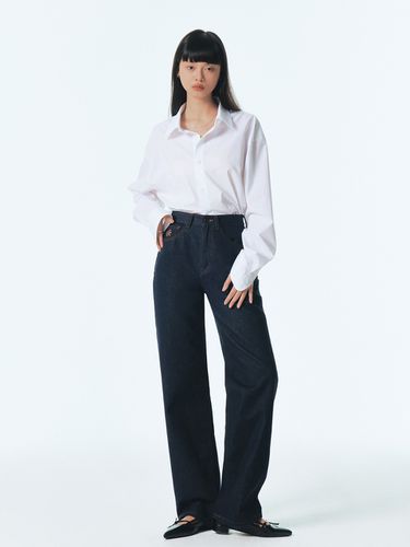 City Straight Denim Pants_Indigo - CITYBREEZE - Modalova