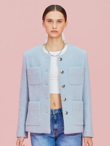 Grace Jacket_Sky Blue - OVEOF - Modalova