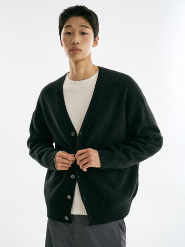 Air Wool Basic Cardigan (3 Color) - THE KNIT COMPANY - Modalova