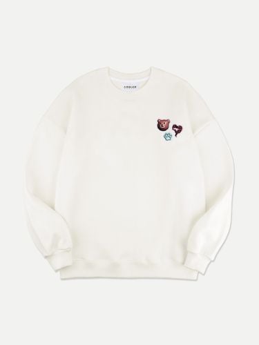 Patch Oversized Sweatshirt - AMBLER - Modalova