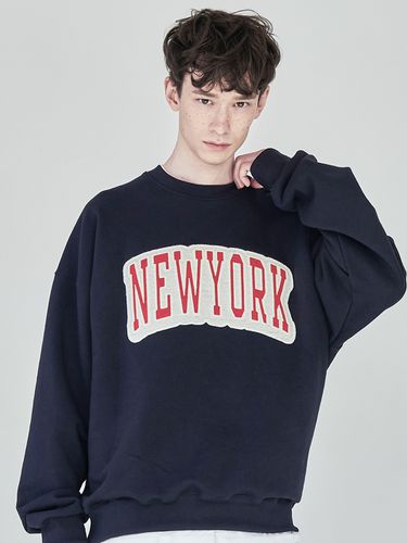 Chain New York Sweatshirt (3 Color) - PaperBoy - Modalova