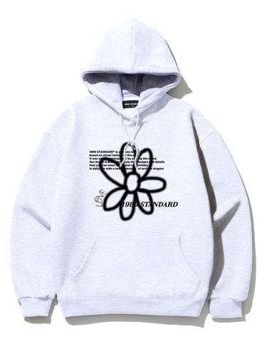 BW Flower Hoodie - 4colors - 1989STANDARD - Modalova