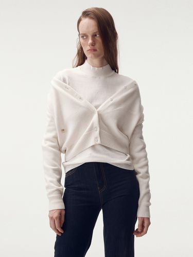 Wool Cotton Cardigan - MAISONMARAIS - Modalova