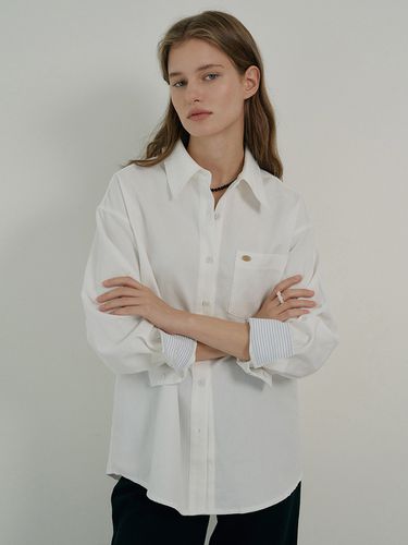 Oxford French Shirt - White - ANEDIT - Modalova