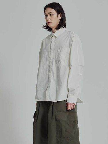 Double Pocket Bio Washed Cotton Shirt [] - HAVEOFFDUTY - Modalova