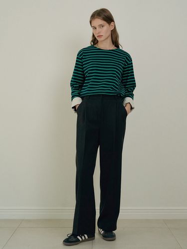 Classic One-Tuck Wide-Leg Pants - ANEDIT - Modalova