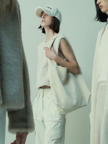 Leather Shopper Bag - RE RHEE - Modalova