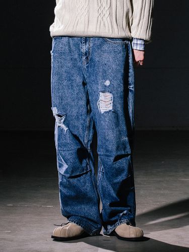 Snow Denim Pants _ 2 Colors - BIG UNION - Modalova