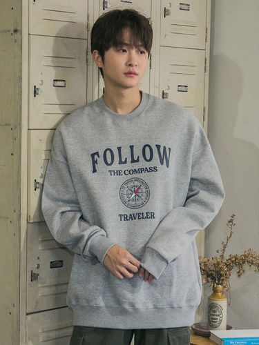 Campus Oversized Sweatshirt - 3colors - alvinclo - Modalova