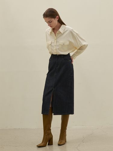 Tenesse Set Selvedge Denim Skirt - Atelier Nain - Modalova