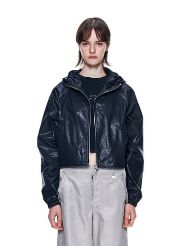 Matin Cropped Hoodie Coating Jacket in - Matin Kim - Modalova