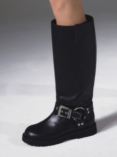 Biker Long Boots_Black - MakMade - Modalova