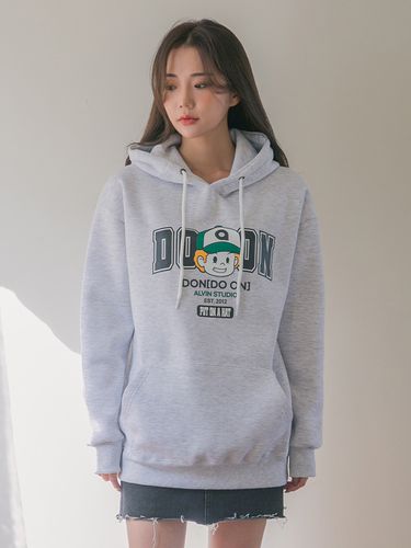 Do On Oversized Hoodie - 4colors - alvinclo - Modalova