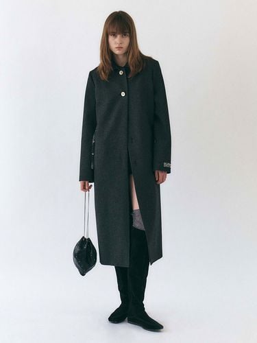 Belted Kate Coat (Grey) - YUNSE - Modalova