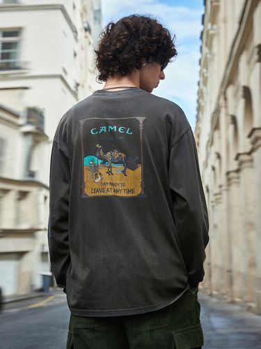 Camel Pigment Long Sleeve T-shirt (4 Color) - Fluke - Modalova