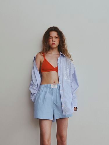 Light effect shorts - Sky Blue - oursaalty - Modalova