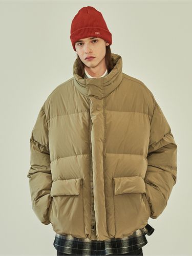 HIS] Detachable Hoodie Down Padding Jumper_Beige - HIS HAZZYS - Modalova