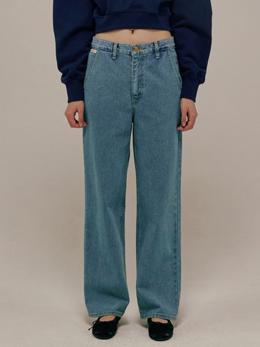 Low Vintage Denim Pants - overdueflair - Modalova