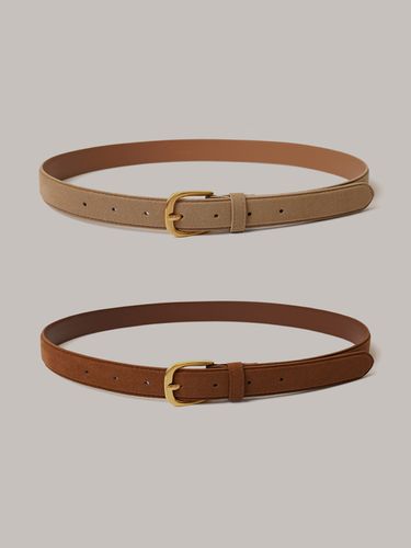 Suede Gold Belt_2 Colors - Laminez - Modalova