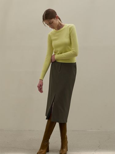 Minimal Slacks Maxi Skirt - Atelier Nain - Modalova