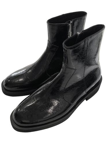 LMMM Glossy Crack Boots _ Black - LA MER MA MAISON - Modalova