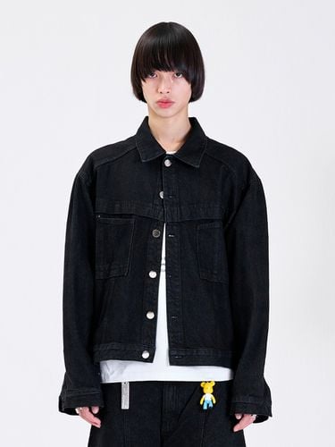 Cover P Denim Jacket _ Black - LA MER MA MAISON - Modalova