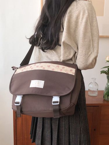 Bon Voyage Messenger Bag_Vintage Brown - ovuni - Modalova