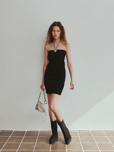 Tube Top Mini Dress - Black - oursaalty - Modalova