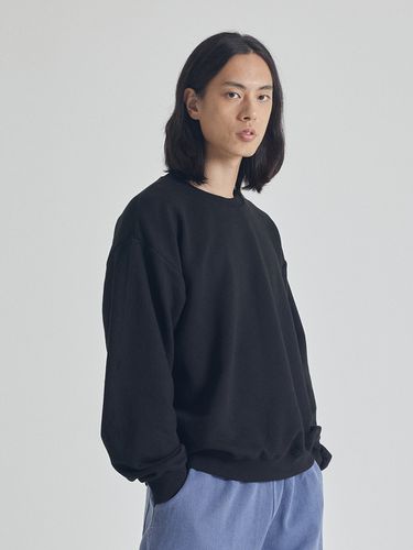 Basic Heavy Sweatshirt [Black] - Analogmood - Modalova