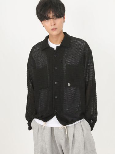 Pharrell Signature String Shirt_Black - FANACULT - Modalova