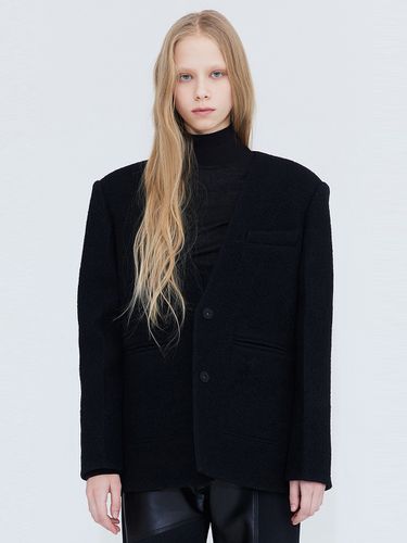 Wool Tailored Jacket - Black - WNDERKAMMER - Modalova