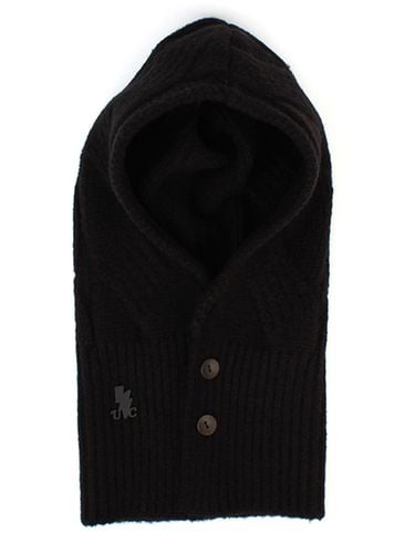 Wool Twist Open Balaclava - Black - Universal chemistry - Modalova