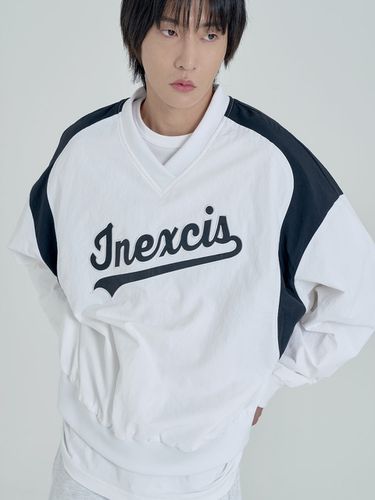 CB Nylon Sweatshirt - White - inexcis - Modalova