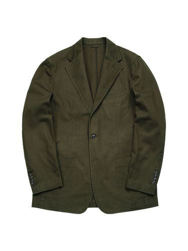 R2B Washed Cotton Jacket - Khaki - SORTIE - Modalova