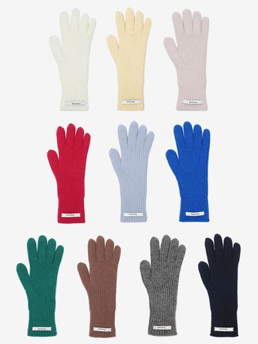 Finger Hole Gloves (10Colors) - Bensimon - Modalova