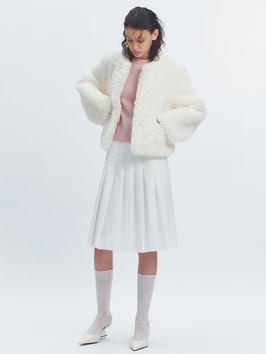 Roze Shearing jacket (White) - HAVELESS - Modalova