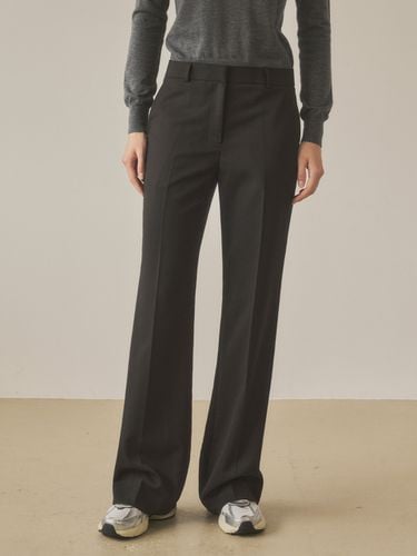 Feminine Low-rise Bootcut Slacks - Siyazu - Modalova