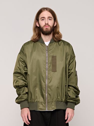 CB Oversized MA-1 Jacket _ Khaki - CARGOBROS - Modalova