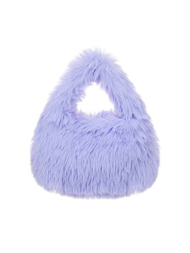 Fur Mini Bag_Purple - molliolli - Modalova