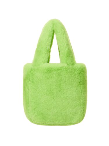 Fur Tote Bag_Neon Green - molliolli - Modalova