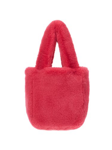 Fur Tote Bag_Hot Pink - molliolli - Modalova