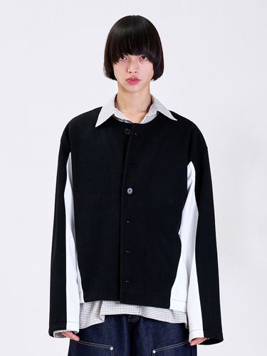 Mix Cardigan _ Black - LA MER MA MAISON - Modalova